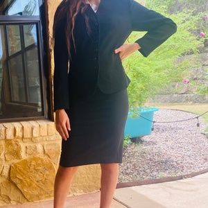 Talbots Skirt and Blazer Set Size-6